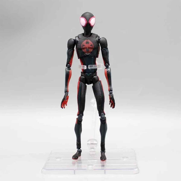 اکشن فیگور بندای مدل اسپایدرمن مایلز مورالس طرح Spiderman Miles Morales SHFiguarts
