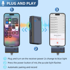 ست دوکاربره میکروفون جی ماری مدل MW-16