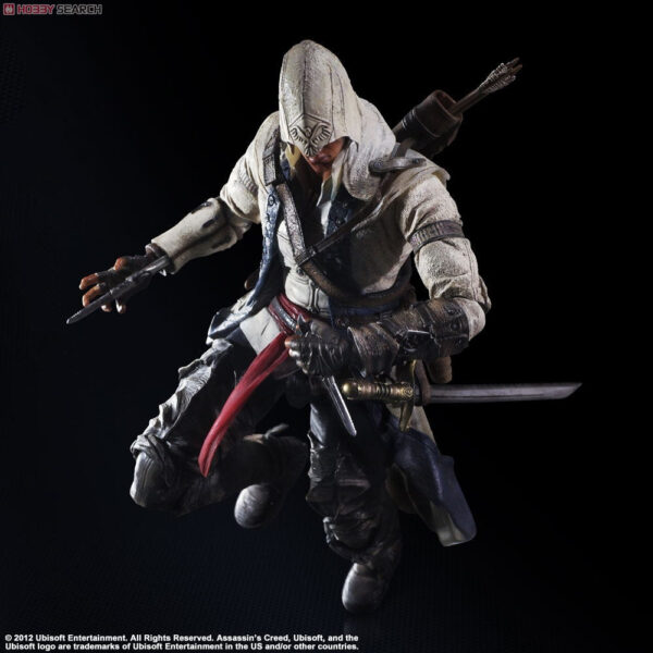 اکشن فیگور پلی آرت مدل اساسین سری Connor Kenway مجموعه 19 عددی