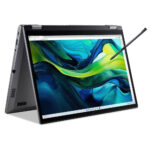 لپ تاپ 14 اینچی ایسر مدل Aspire 5 Spin ASP14-51MTN-505U-Core 5 120U-8GB LPDDR5-2TB SSD-Touch - کاستوم شده به همراه قلم