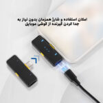 میکروفن یقه ای نیویر مدل Wireless Microphone KM15