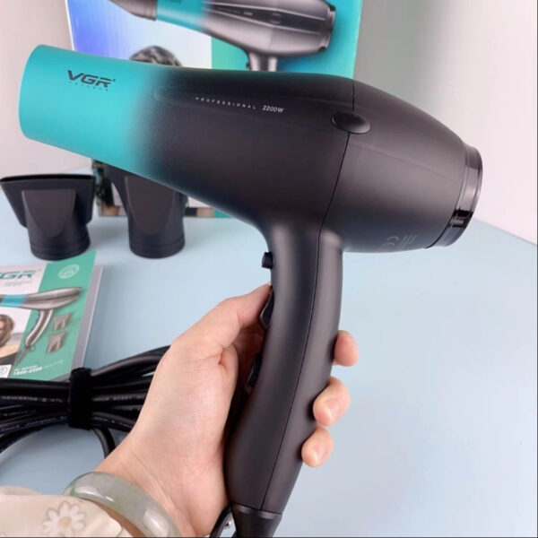 سشوار حرفه ای 2200 وات وی جی آر مدل -463-profssional