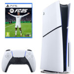 کنسول بازی سونی مدل PlayStation 5 Slim ظرفیت یک ترابایت ریجن اروپا 2016A به همراه بازی EA Sports FC 25