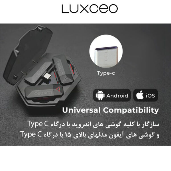 میکروفن یقه ای لاکسیو مدل Portable Case