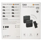 ست میکروفن بی سیم مدل SX8
