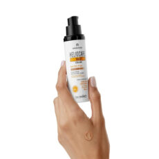 ژل ضد آفتاب رنگی هلیوکر SPF 50 مدل Finish مناسب انواع پوست‌ حجم 50 میلی‌لیتر