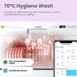 ماشین ظرفشویی 6 نفره کامفی مدل CTD-602-W