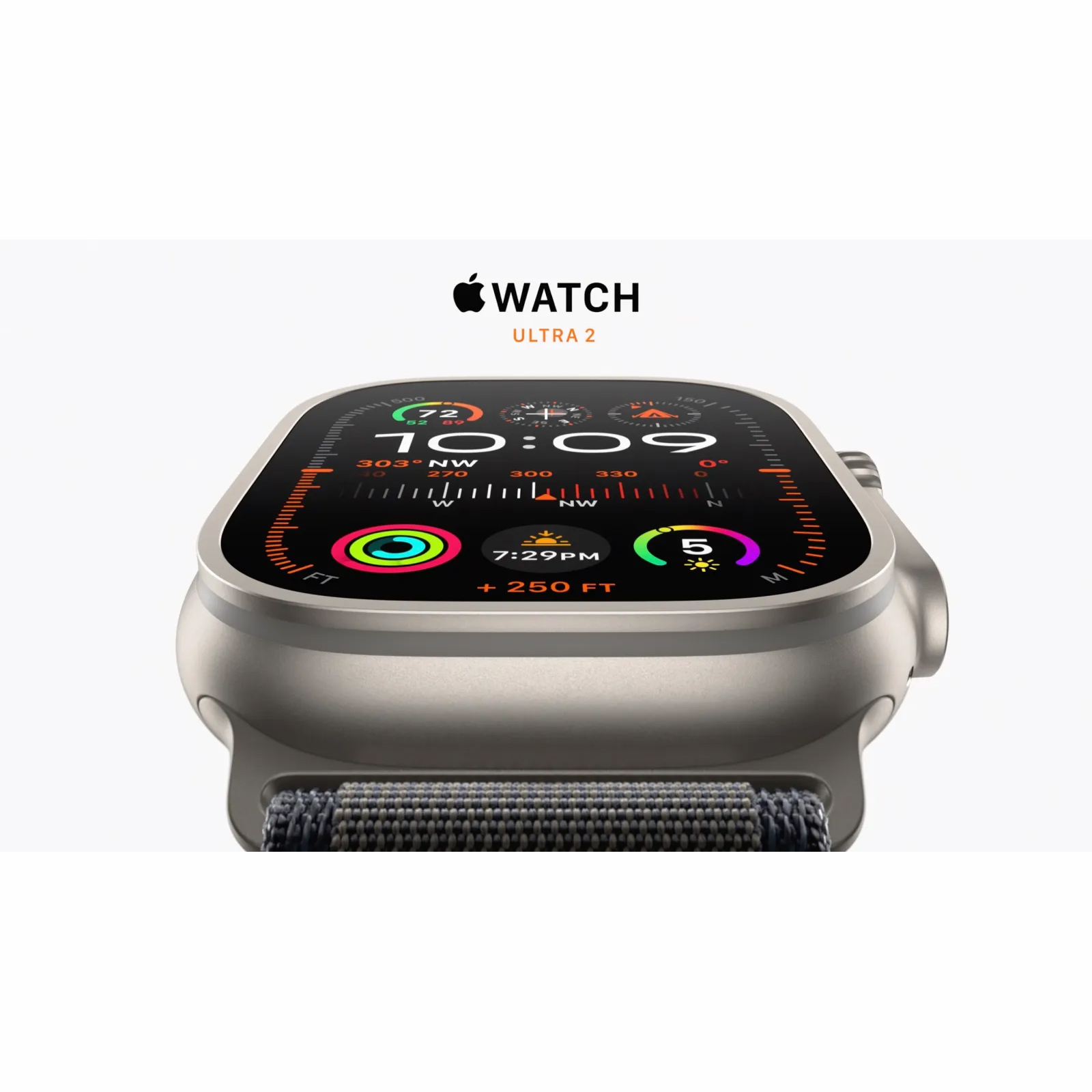 ساعت هوشمند اپل مدل Ultra 2 2024 Titanium Case Ocean Band 49mm