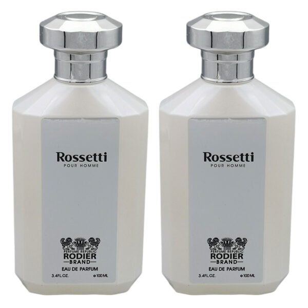 ادوپرفیوم زنانه رودیر مدل Rossetti با رایحه شیرین حجم 100 میلی لیتر مجموعه دو عددی