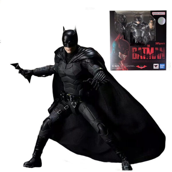 اکشن فیگور بندای مدل بتمن طرح The Batman S.H.Figuarts