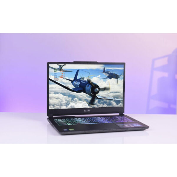 لپ تاپ 15.6 اینچی ام اس آی مدل Cyborg 15 AI A1VEK-Core Ultra 7 155H-16GB DDR5-1TB SSD-RTX4050-FHD