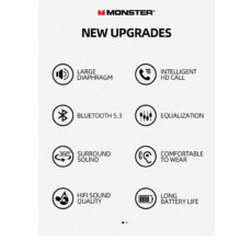 هدفون بلوتوثی مانستر مدل xkt13