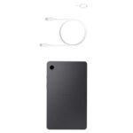 تبلت 8.7 اینچ سامسونگ مدل Galaxy Tab A9 4G ظرفیت 128 گیگابایت و رم 8 گیگابایت همراه با شارژر