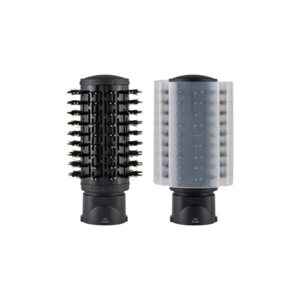 سشوار برس‌دار چرخشی حرفه‌ای والوروس مدل VL-508، موتور AC با توان مصرفی 1200 وات، دارای قابلیت تعویض سری، طراحی ارگونومیک، دارای سیم گردان، با حالت صاف‌کننده و فرکننده، وزن 950 گرم، تنظیم حرارت 2 حالته و کنترل سرعت 2 حالته، به همراه 3 سری برس‌دار