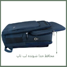 کوله پشتی لپ تاپ مدل Nn-1338 مناسب برای لپ تاپ 13.1 تا 14 اینچی