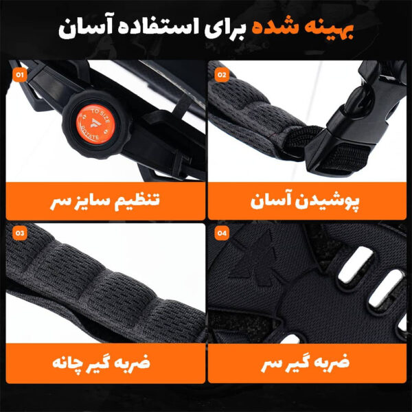 دوربین فیلم برداری ورزشی مدل Foxwear recorder helmet V6