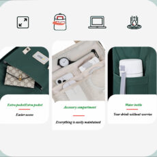 کوله پشتی لپ تاپ برینچ مدل FASHION_2025 مناسب برای لپ تاپ تا 15.6 اینچی