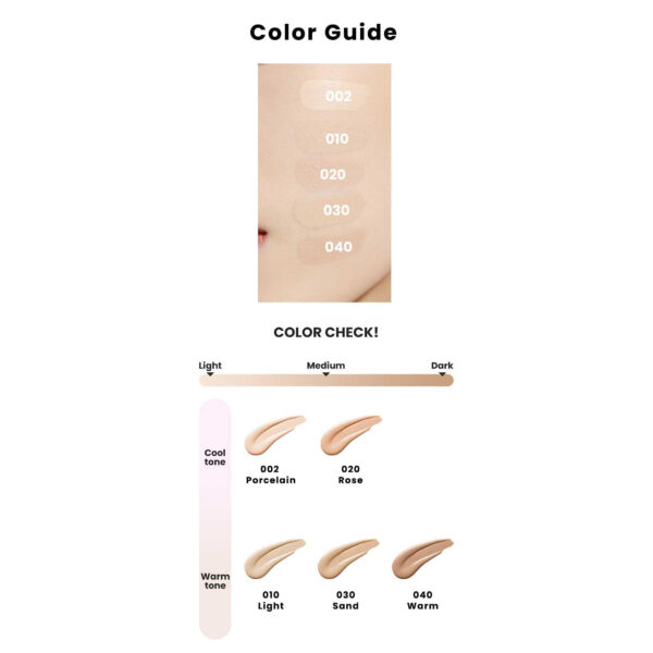 کرم پودر کاتریس سری HD مدل Liquid Coverage شماره 002 حجم 30 میلی لیتر
