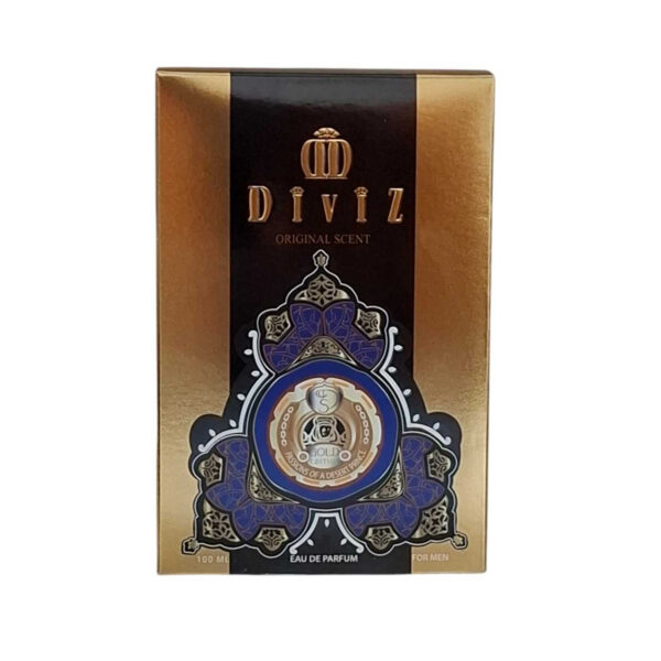 ادو پرفیوم مردانه دیوایز مدل SHAIK GOLD EDITION با رایحه گرم و تند حجم 100 میلی لیتر