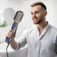 سشوار برس دار چرخشی 1000 وات بابیلیس مدل  AS965E