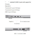 لپ تاپ 16.2 اینچی اپل مدل MacBook Pro MX2X3 2024 ZPA-M4 Pro-24GB RAM-512GB SSD