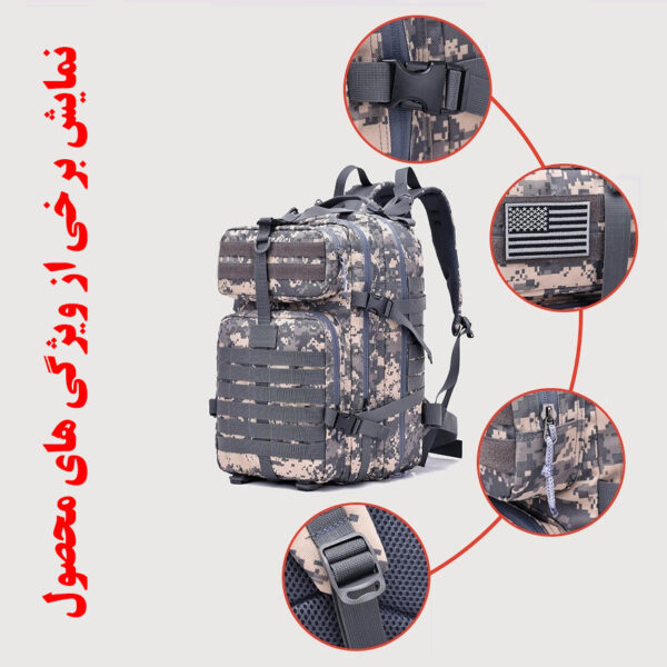 کوله پشتی کوهنوردی فری نایت کد 9253