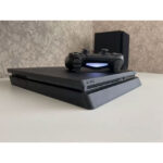 کنسول بازی سونی مدل Playstation 4 Slim ریجن 3 سری CUH-2218B ظرفیت 1 ترابایت به همراه 10 عدد بازی