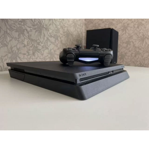 کنسول بازی سونی مدل Playstation 4 Slim ریجن 3 سری CUH-2218B ظرفیت 1 ترابایت به همراه 10 عدد بازی
