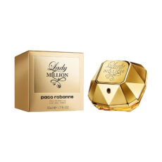 ادوپرفیوم زنانه لیدی میلیون مدل LM با رایحه گرم حجم 80 میلی‌لیتر