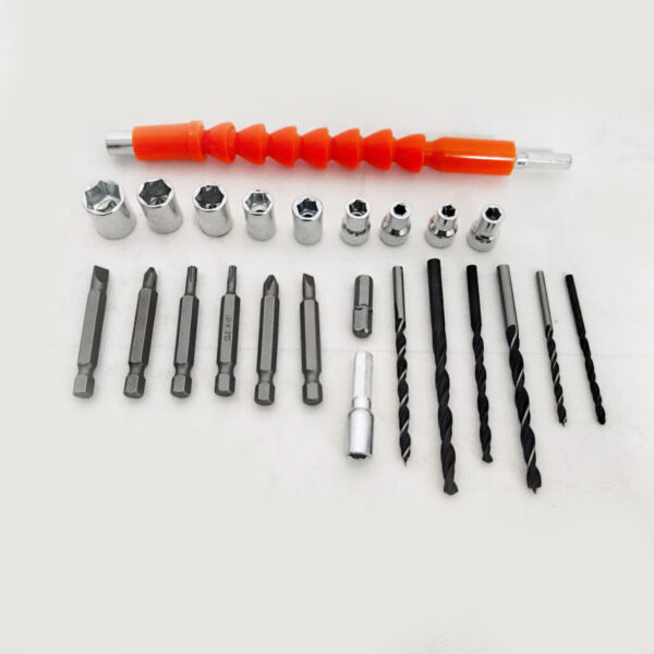 مجموعه 27 عددی دریل شارژی چکشی باس مدل 88V-Brushless- Single Battery