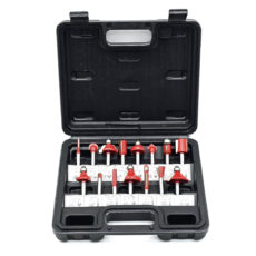 مته اور فرز مشتی باس مدل SHANK-6MM مجموعه 15 عددی