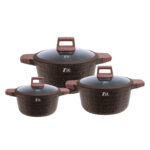 سرویس پخت و پز 6 پارچه زیو مدل ZCS-8546-26