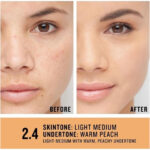 کرم پودر اسمش باکس مدل Studio Skin شماره 2.4 حجم 30 میلی لیتر