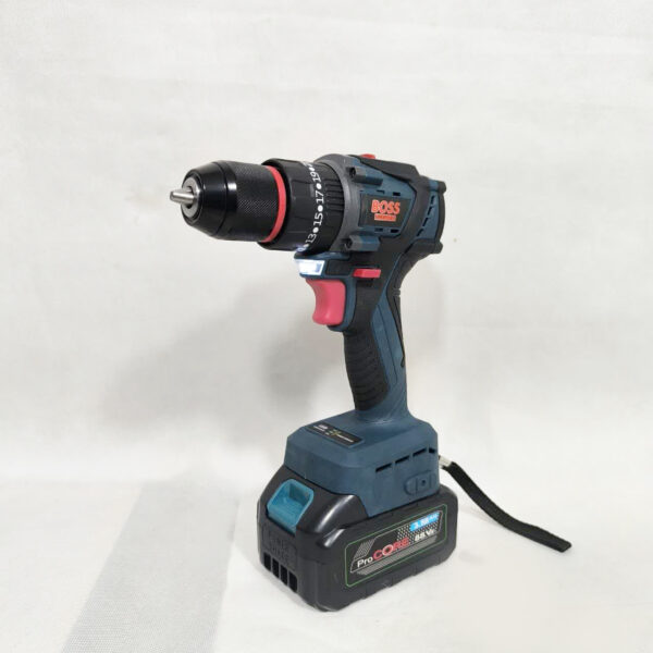 مجموعه 28 عددی دریل شارژی چکشی باس مدل 88V-Brushless-Dual Battery