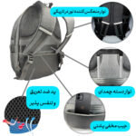 کوله پشتی سفری و روزمره مدل krm_2024
