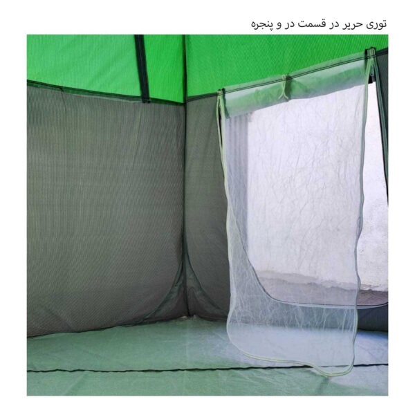 چادر مسافرتی 20-18 نفره مدل ALFA ch29 شش دیواره