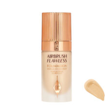 کرم پودر مایع SPF0 شارلوت تیلبری مدل Air Brush Warm شماره 3 مناسب برای پوست متوسط حجم 30 میلی لیتر