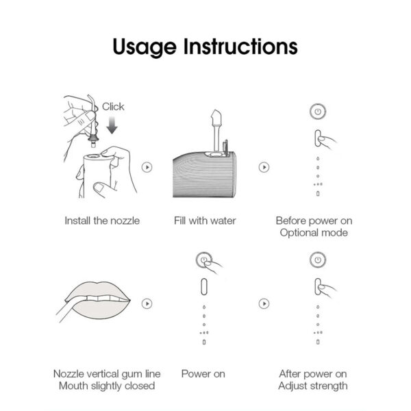 دستگاه شست و شوی دهان و دندان سوکاس مدل Mi W3 PRO