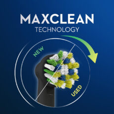 سری یدک مسواک برقی اورال-بی مدل Cross Action بسته 2 عددی