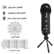 میکروفن کندانسر مدل USB-95