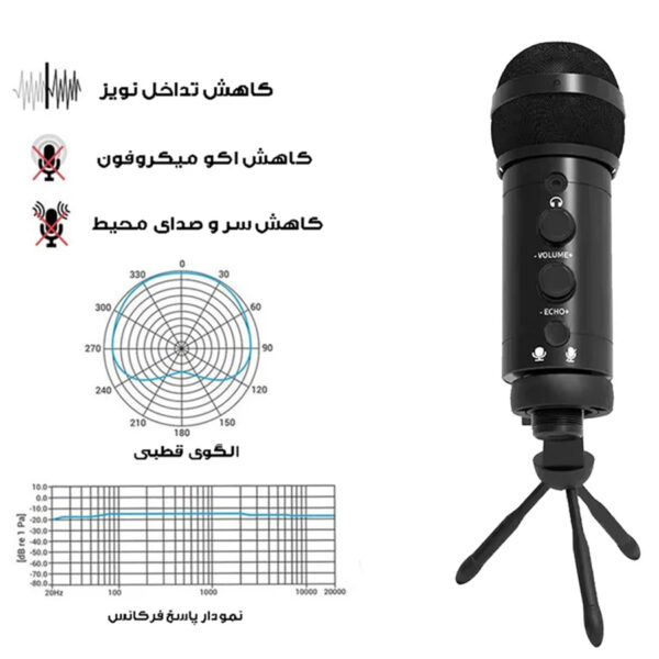 میکروفن کندانسر مدل USB-95