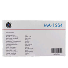 ساب ووفر خودرو مجیک آدیو مدل MA-12S4