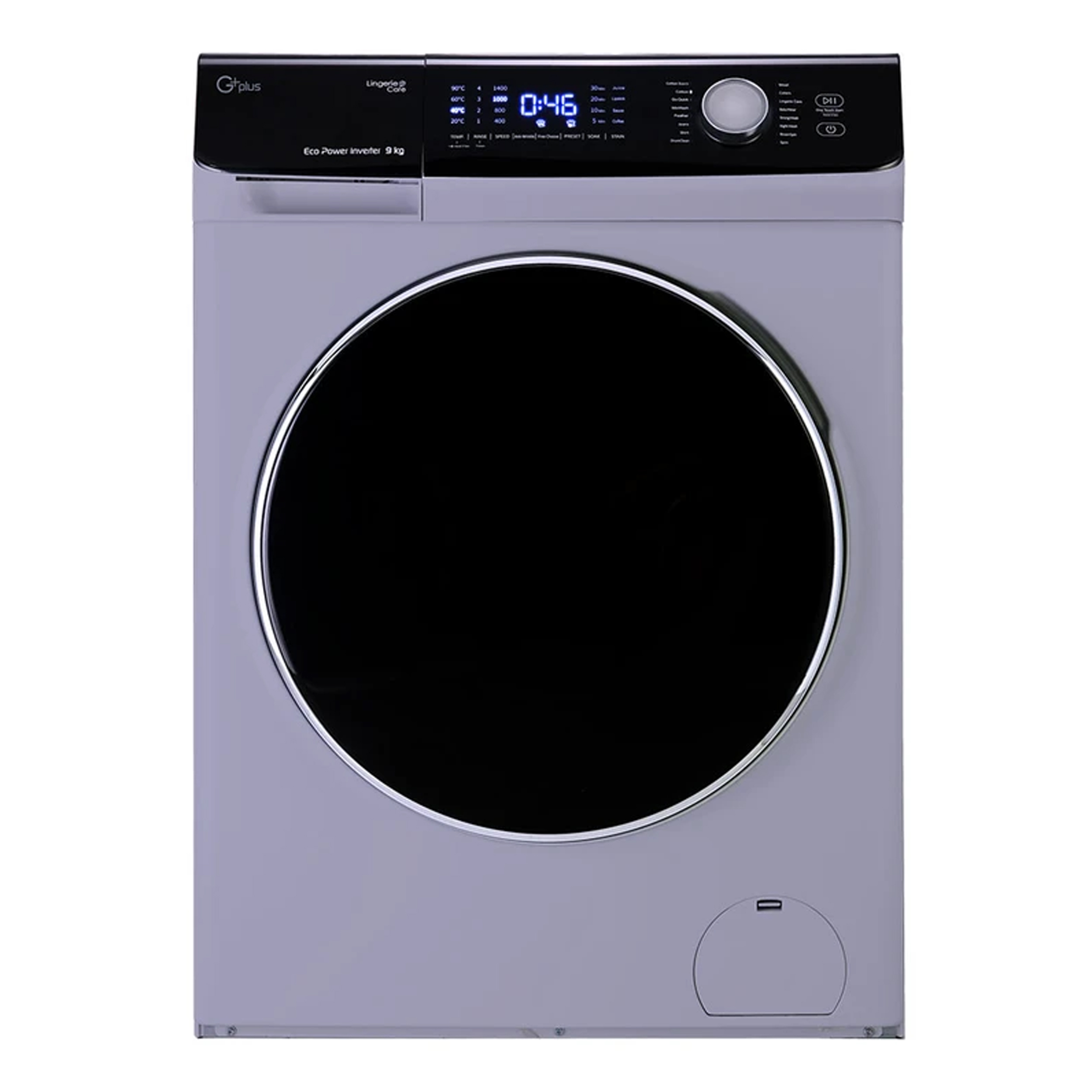 ماشین لباسشویی اتوماتیک جی پلاس مدل GWM-P954T ظرفیت 9 کیلوگرم