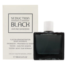 تستر ادو تویلت مردانه آنتونیو باندراس مدل SEDUCTION IN BLACK با رایحه گرم حجم 100 میلی لیتر