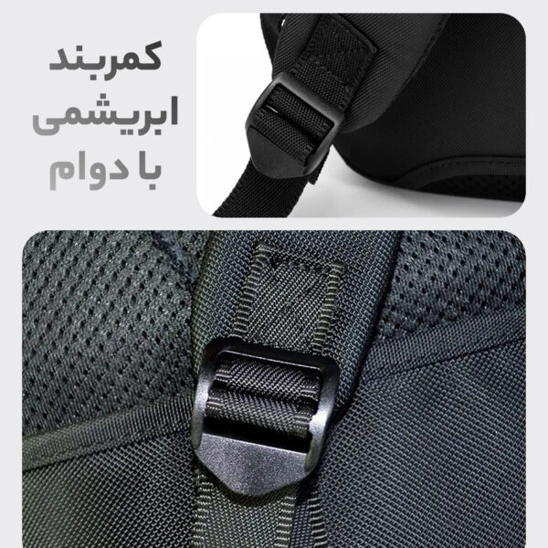 کوله پشتی لپ تاپ مدل Dual Compartment مناسب برای لپ تاپ 14.1 تا 15.6 اینچی