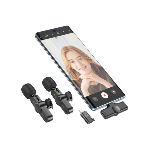 میکروفن یقه ای بروفون مدل BFK12 TYPE-C/IPHONE