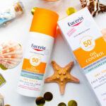 کرم ضد آفتاب بدون رنگ اوسرین SPF 30 مدل 02 مناسب پوست‌های چرب حجم 50 میلی‌لیتر