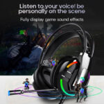 هدفون مخصوص بازی سیوتک مدل A18 RGB