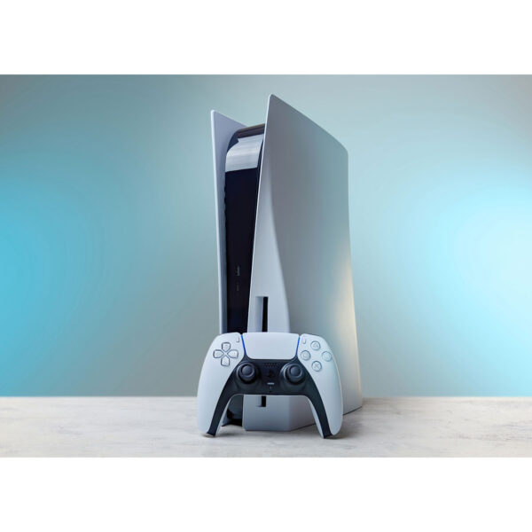 کنسول بازی سونی مدل PlayStation 5 ظرفیت 825 گیگابایت ریجن 1200 آسیا به همراه دسته اضافی و پایه شارژر و بازی FIFA 23