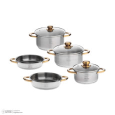 سرویس پخت و پز 8 پارچه پارس استیل مدل 001